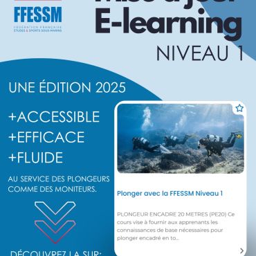 mise à jour du e-learning  ffessm